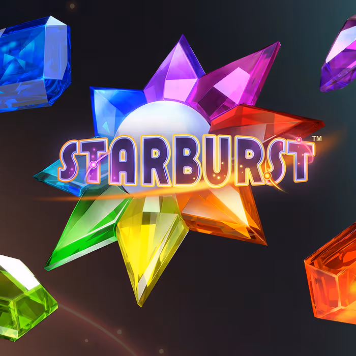 Starburst slot featuring cosmic gems with expanding wilds and both-ways paylines